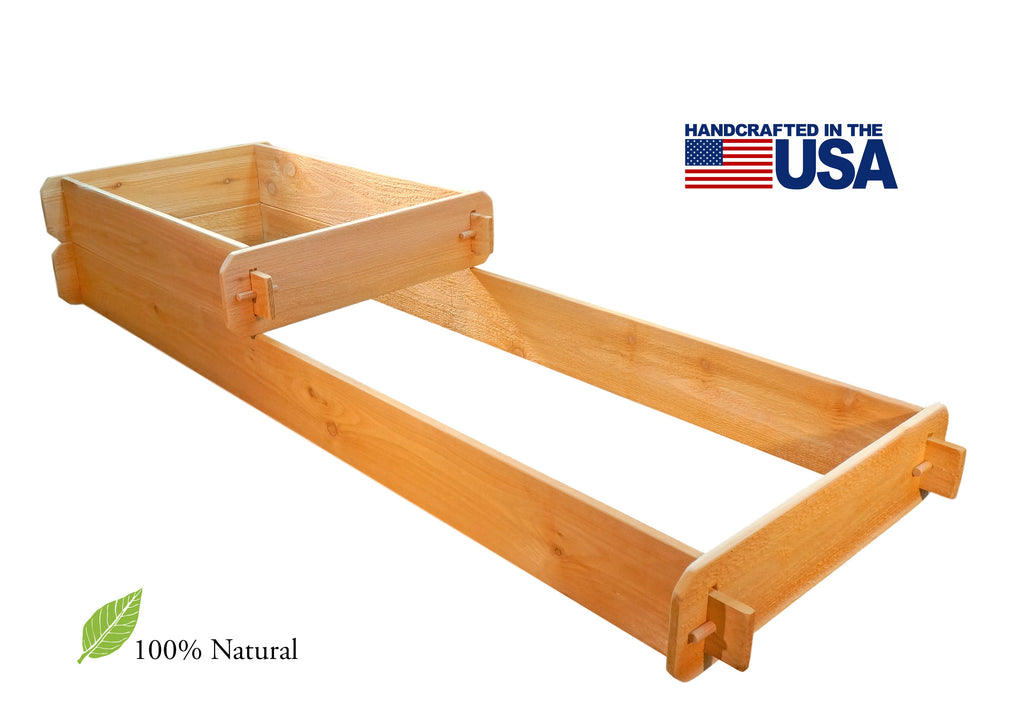 Timberlane Gardens Raised Garden Bed Kit 2 Tiered (2x3 2x6) Select Cedar