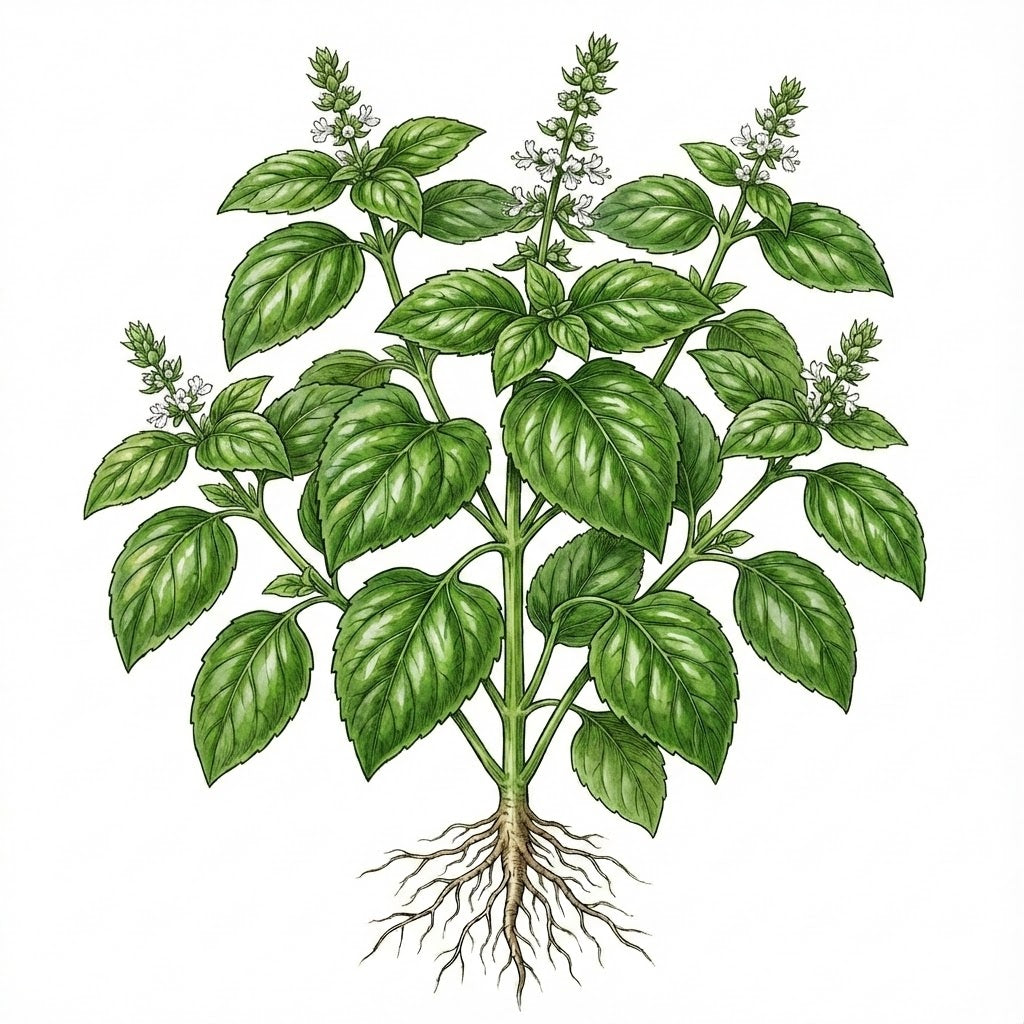 BASIL Seeds, Large Leaf Italian