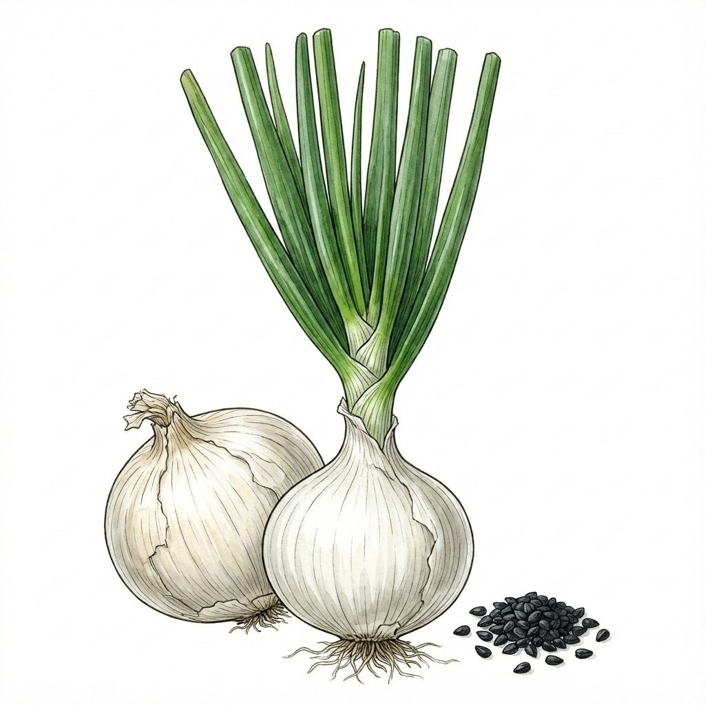 ONION Seeds, White Sweet Spanish