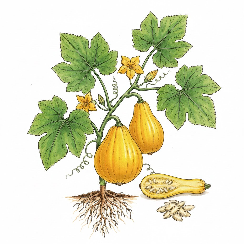 SQUASH Seeds, Saffron