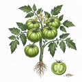 TOMATO Seeds, Green Zebra