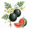 WATERMELON Seeds, Black Diamond