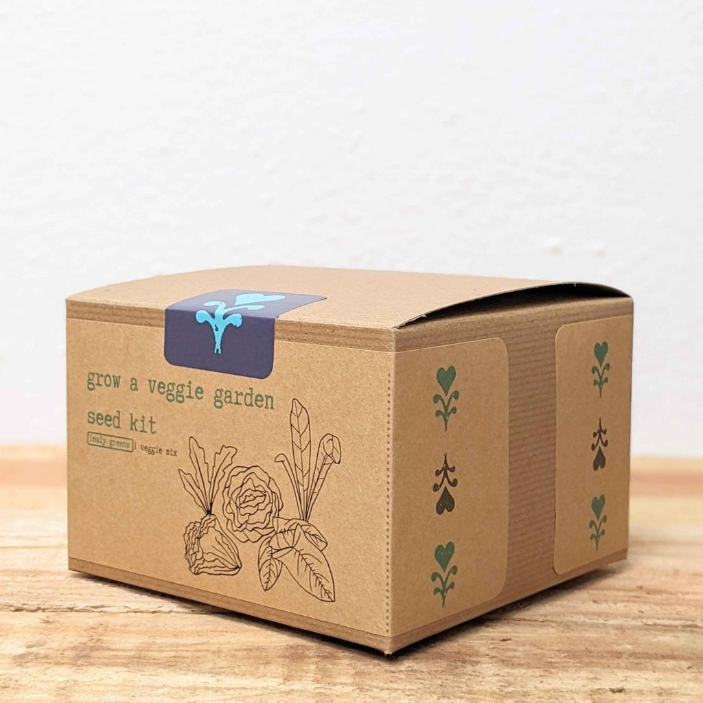"Grow a Veggie Garden" Leafy Greens Seed Kit