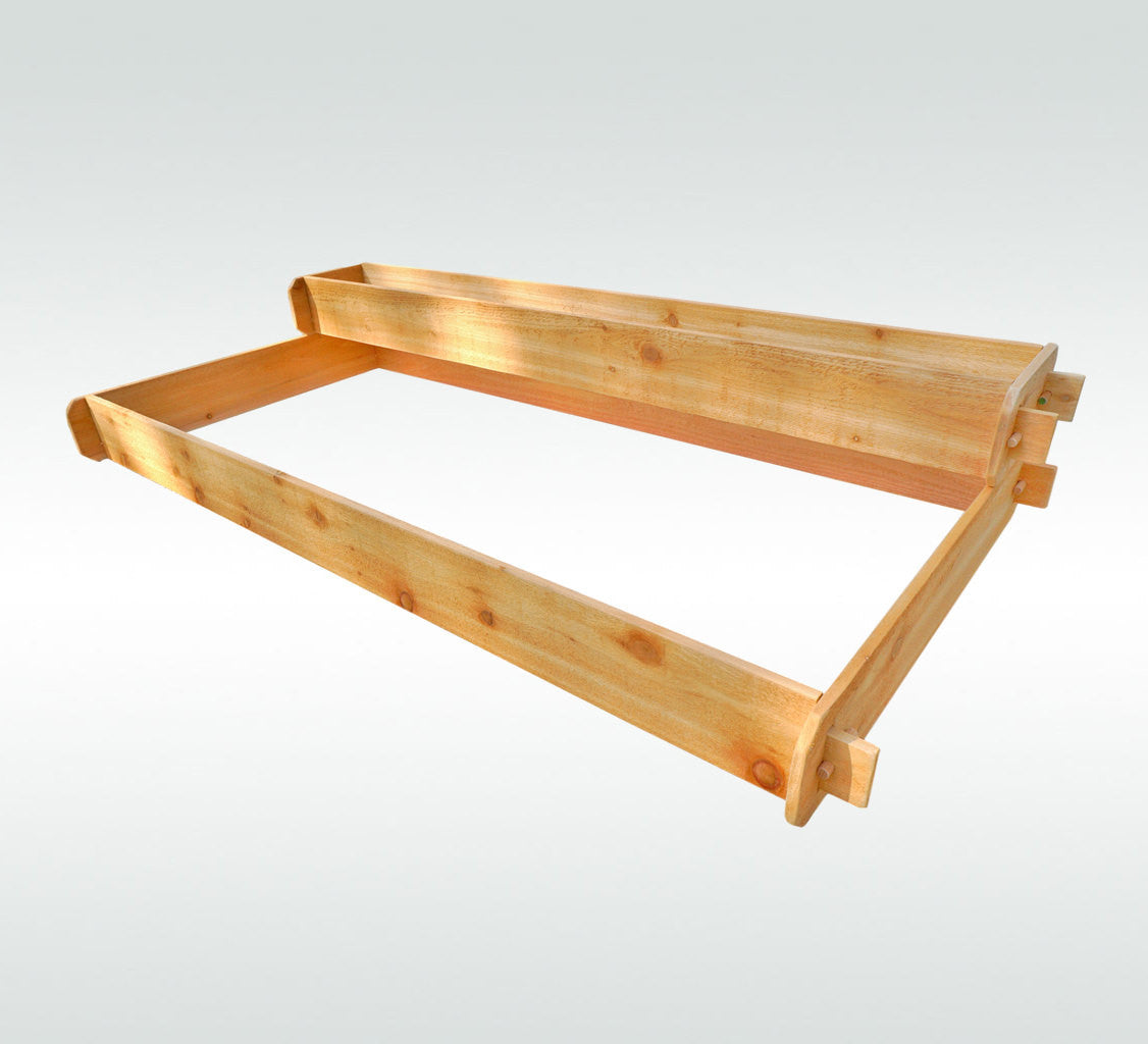 Timberlane Gardens Raised Garden Bed Kit 2 Tiered (1x6 3x6) Select Cedar